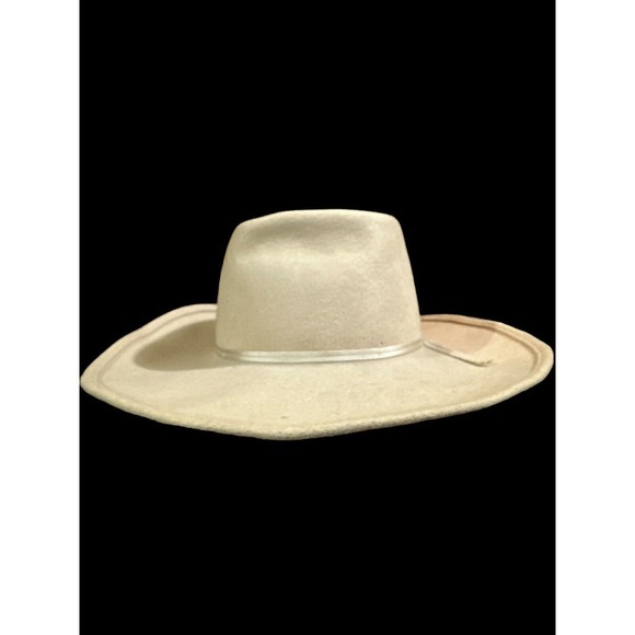 Wrangler Cream Wide-Brim Hat - Picture 5 of 5